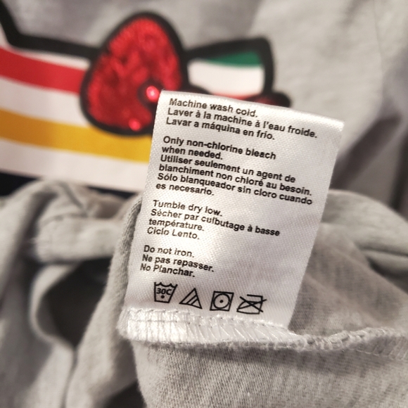 HBC x Hello Kitty Girl's Long-Sleeve Top - Size M (7/8) - Picture 13 of 13